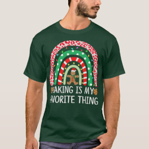 Kids Christmas Gingerbread Baking Is My Favourite T-Shirt