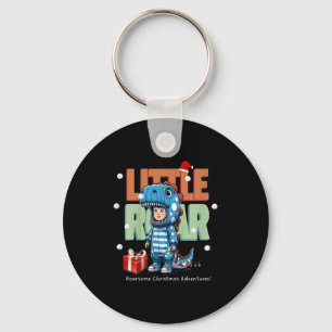 Kids Christmas Roar Dinosaur Kids Boys Xmas Gift  Key Ring
