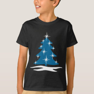Kid's Christmas T-shirt Blue Holiday Classic Tee