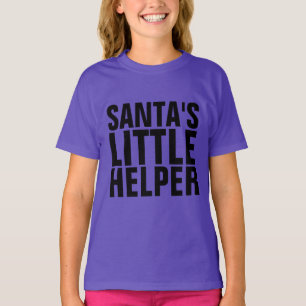 Kids Christmas T-Shirts, SANTA'S LITTLE HELPER T-Shirt