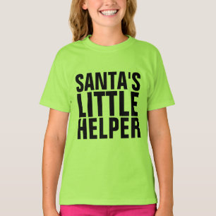 Kids Christmas T-Shirts, SANTA'S LITTLE HELPER T-Shirt