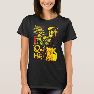 Kids Chuc Mung Nam Moi Tet Quy Mao 2023 Lucky Cut T-Shirt