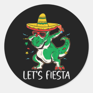 Kids Cinco De Mayo Party For Mexican Toddler Boy L Classic Round Sticker