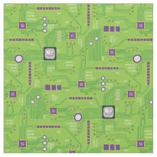 Kid's Circuit Board Fabric