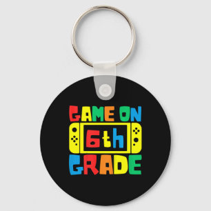 Kids Ck To School Video Game On Gamer Sixth Grade Key Ring