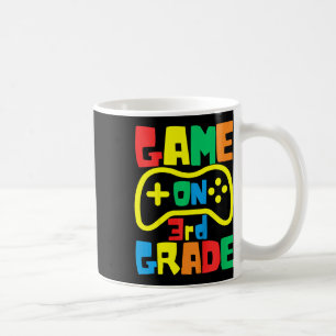 Kids Ck To School Video Game On Gamer Third Grade Coffee Mug
