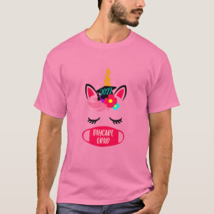 Kids Class Of 2022 Daycare Grad Girls Unicorn With T-Shirt