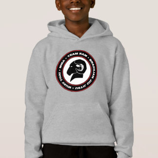 Kids' Classic Black RAM Hoodie