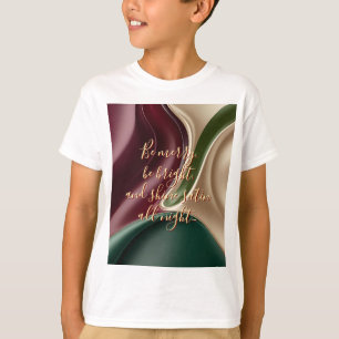Kids classic t-shirt in stylish graphic