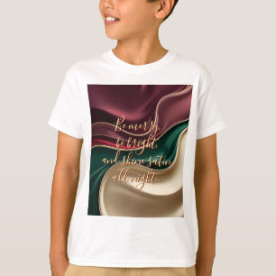 Kids classic t-shirt in stylish graphic
