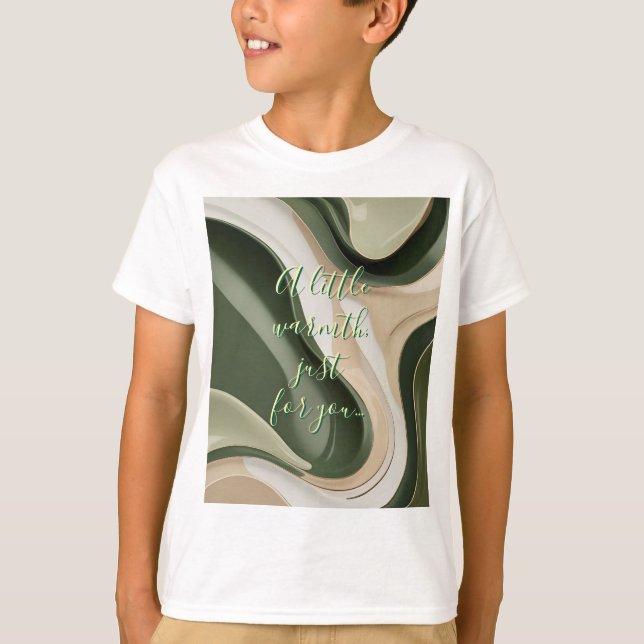 Kids classic t-shirt in stylish graphic (Front)