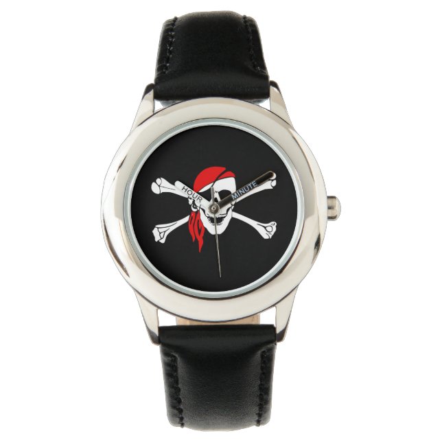 Kids Classic Watch/Pirate Skull Watch (Front)