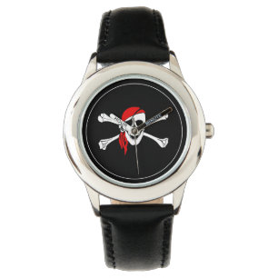 Kids Classic Watch-Pirate Skull Watch