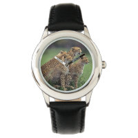 Kids Classic Watch/Wildlife Cheetah's