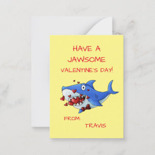 Kids Classroom Valentines Card