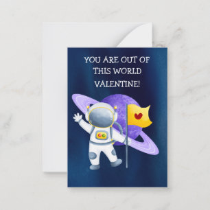 Kids Classroom Valentines Card