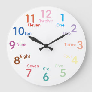 Kids Classroom Wall Clock