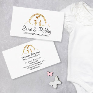 Kids Clothes Apparel Boutique Retail Baby Boutique Business Card