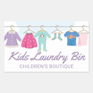 Kids Clothing Store Boutique Sticker