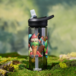 Kids Colourful Ice Cream Water Bottle