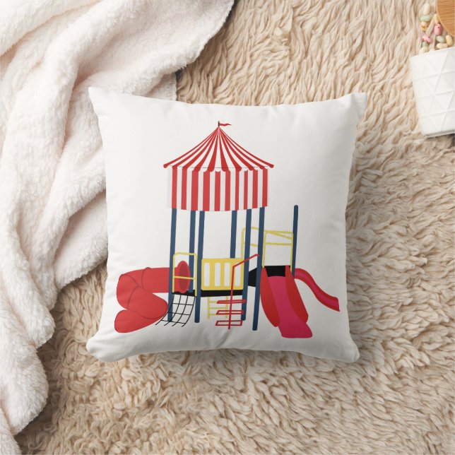 Kids Colourful Playground  Cushion (Blanket)