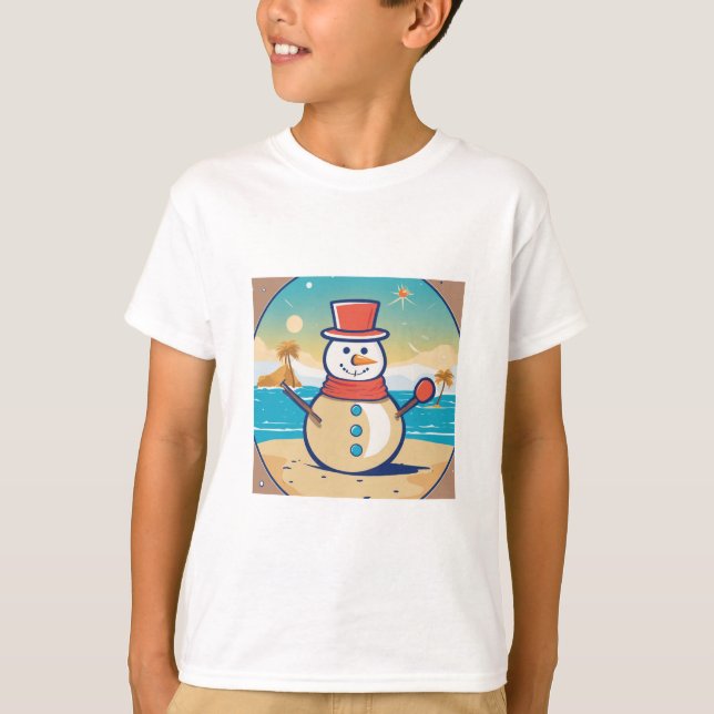 kid's comfortable   t-shirt  (Front)