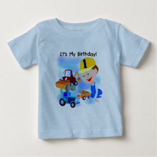 Kids Construction 1st Birthday T-shirts and Gifts