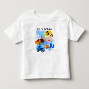 Kids Construction 3rd Birthday T-shirts and Gifts