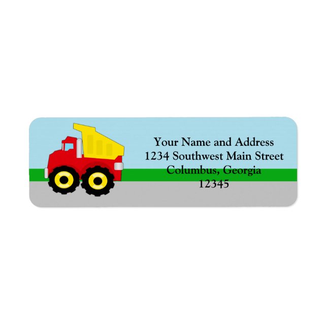 Kids Construction Dumptruck (Front)