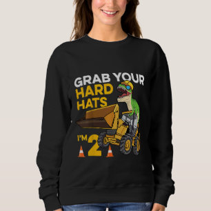 Kids Construction For A 2 Year Old Construction Sweatshirt