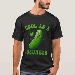 Kids Cool as a Cucumber Costume Funny Cucumber kid T-Shirt
