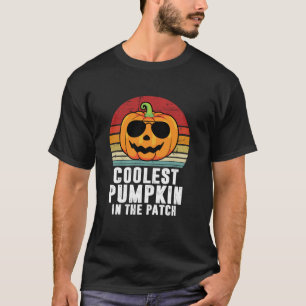 Kids Coolest Pumpkin In The Patch Boys Girls Hallo T-Shirt