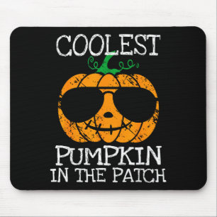 Kids Coolest Pumpkin In The Patch Halloween Boys G Mouse Mat