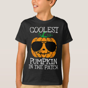 Kids Coolest Pumpkin In The Patch Halloween Boys G T-Shirt