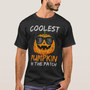 Kids Coolest Pumpkin In The Patch Halloween Boys G T-Shirt