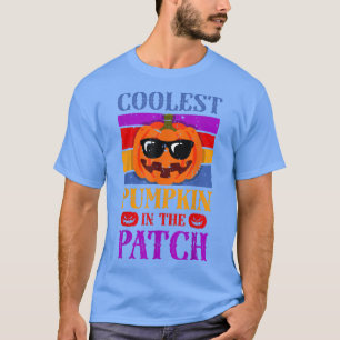 Kids Coolest Pumpkin In The Patch Halloween Pumpki T-Shirt