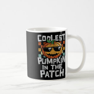 Kids Coolest Pumpkin In The Patch Toddler Boys Hal Coffee Mug