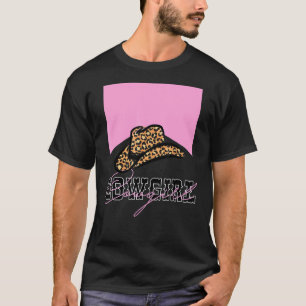 Kids Cowgirl Western Boots Hat Spurs Girls Youth C T-Shirt