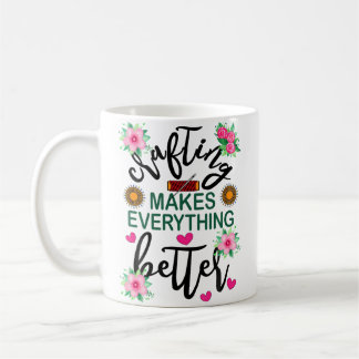 Kids Crafting Is My Life Crafters Quilting Sewing Coffee Mug
