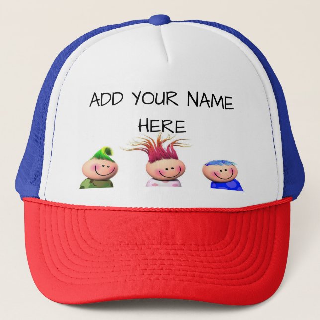 KIDS CUSTOM BASEBALL CAP (Front)