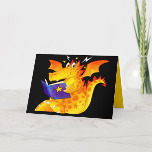 Kid's Custom Funny Baby Dragon Card