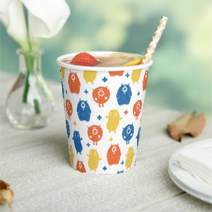Kids Cute Aliens Robots Spacemen Child Party Paper Cups