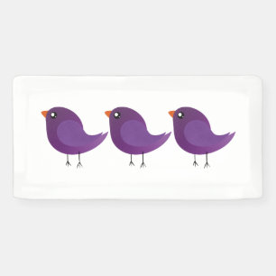 Kids cute birdy  banner