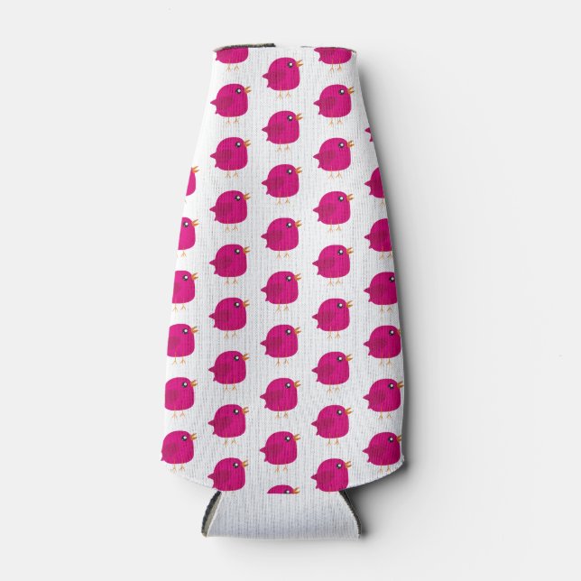 Kids cute birdy   bottle cooler (Front)