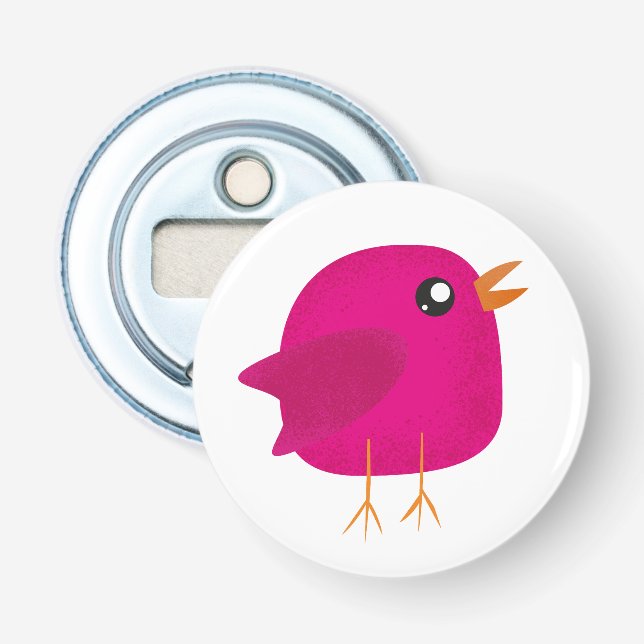 Kids cute birdy   bottle opener (Front)