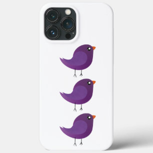 Kids cute birdy iPhone 13 pro max case