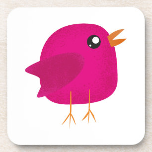 Kids cute birdy  coaster