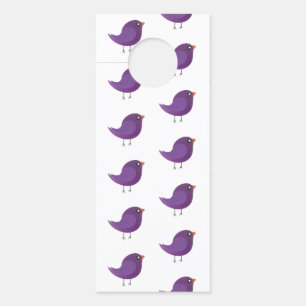Kids cute birdy  door hanger