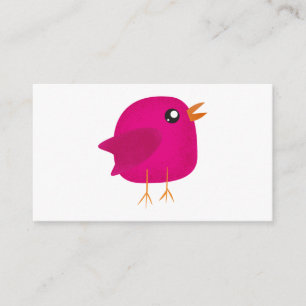 Kids cute birdy  enclosure card