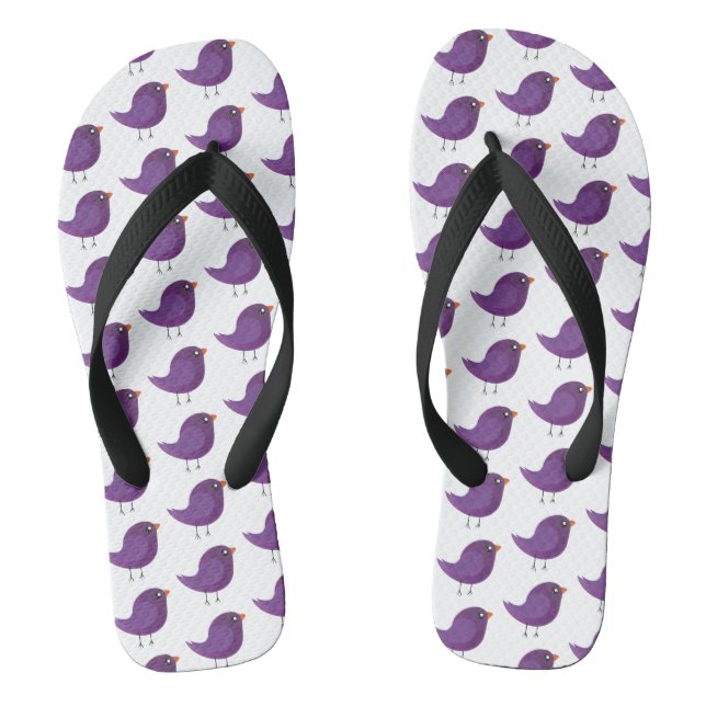 Kids cute birdy  flip flops (Footbed)